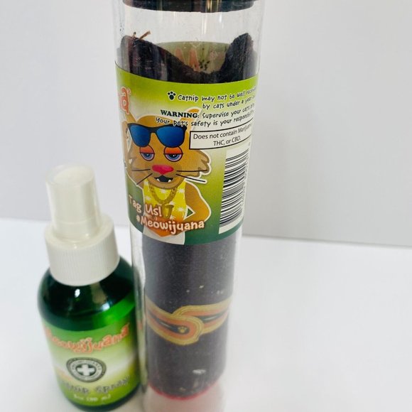 Meowijuana Catnip Spray & Catnip Cigar Toy For Cats Fun - Picture 4 of 8